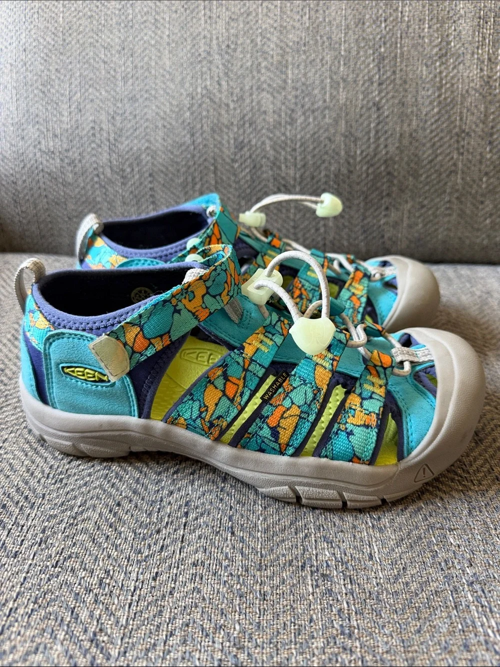 Keen Kids Newport H2 Sandals - Pebble Glow Size: 4